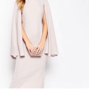 asos cape dress